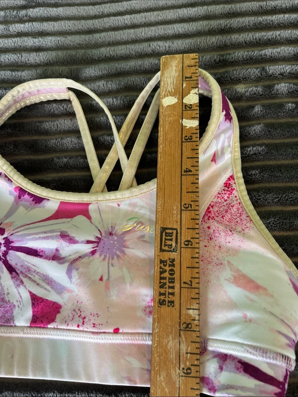 Justice reversible sports cami